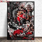 Японское аниме One Piece Luffy Solon настенное искусство домашний декор алмазная живопись мозаика полная вышивка Стразы Вышивка крестиком