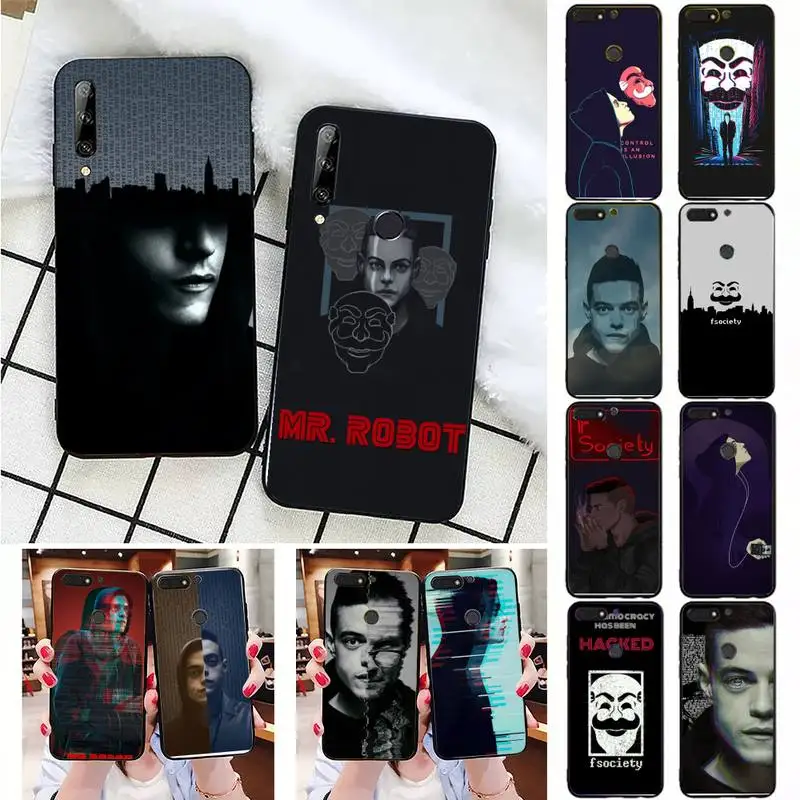 

Mr Robot Phone Case For Huawei Honor 7A 7C 8 8x 9 10 20lite Fundas Coque for Honor 10i 20i Capa