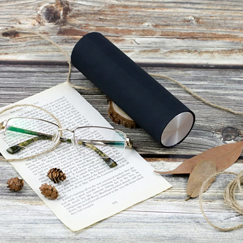 2019 модный футляр для очков в форме цилиндра защитный чехол женщин и мужчин