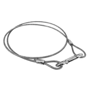 Стальной проволочный сценический светильник, 10 шт., светодиодный светильник тросик безопасности профессиональное оборудование для сцены