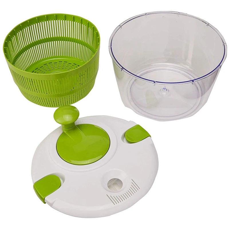 

Ctg-00-Sas Salad Spinner, Green And White