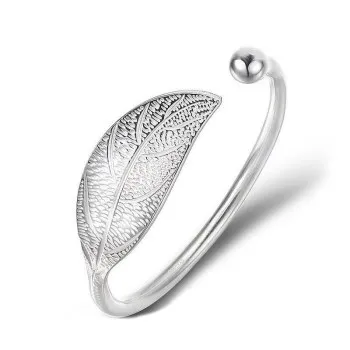 

2021 Women's Bangle Leaf Bracelet Simple Bangle Branch Bracelet Gift for Girls Z68 Luxury Bangles Accessories for Women