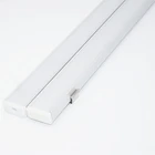 2 шт.лот 0,4 м светодиодный профиль для двухрядной ленты шириной 16 мм, алюминиевый канал с матовой крышкой рассеивателя, двойная лента