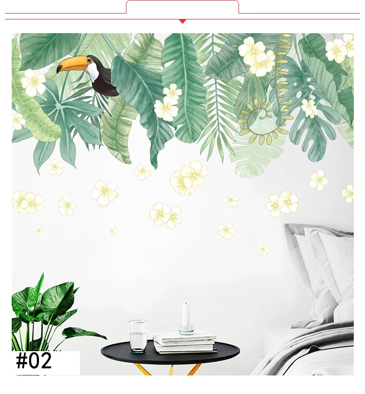 Flamingo Queen Wall Stickers Home Decor Living Room Bedroom Kids Girls Room Nursery Decoration Art Murals Baseboard Vinyl Decals