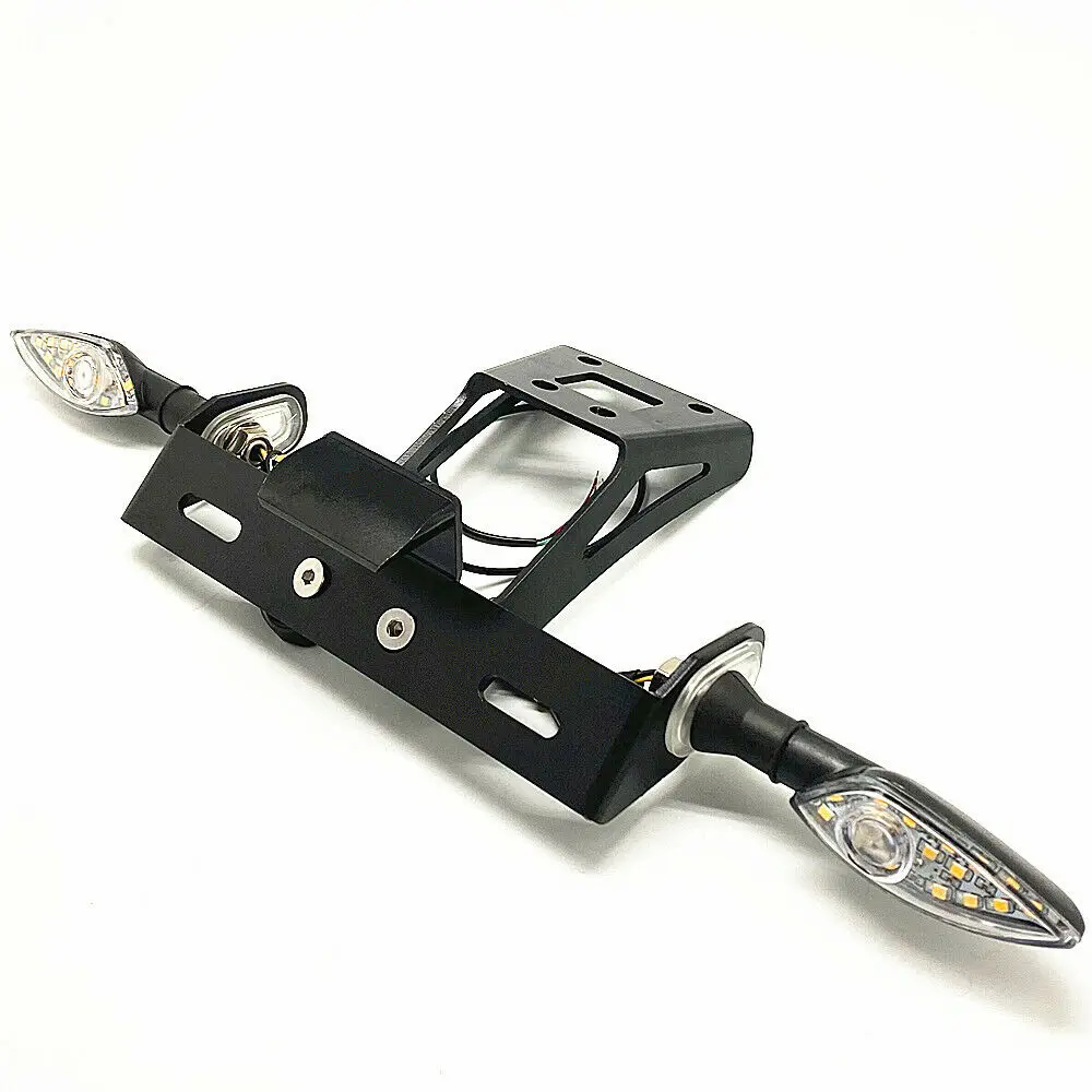 

LED Turn Signal Rear Tail License Plate Holder For KAWASAKI NINJA 250/400 Z400