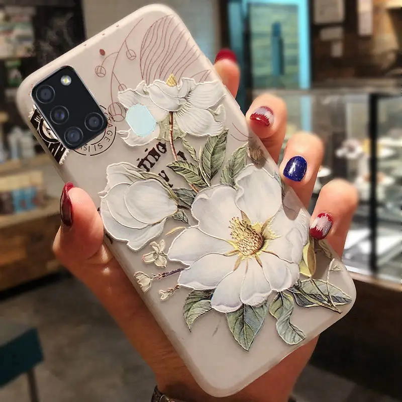 Luxury Girl Lady Phone Case For Samsung A01 A12 A21 A21S A51 A52 A72 A32 S20 FE A11 A31 Back cover for Samsung Galaxy back cases