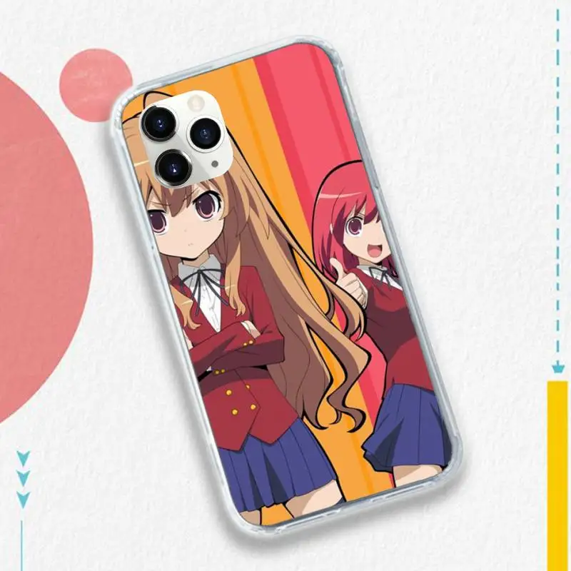 

Toradora Taiga aisaka high quality protective Phone Case funda for iPhone 11 12 pro XS MAX 8 7 6 6S Plus X 5S SE 2020 XR