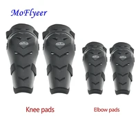 4pcs motorcycle knee brace pads mx mtb dh atv motocross knee guard protector off road racing cycling knee pads elbow protective