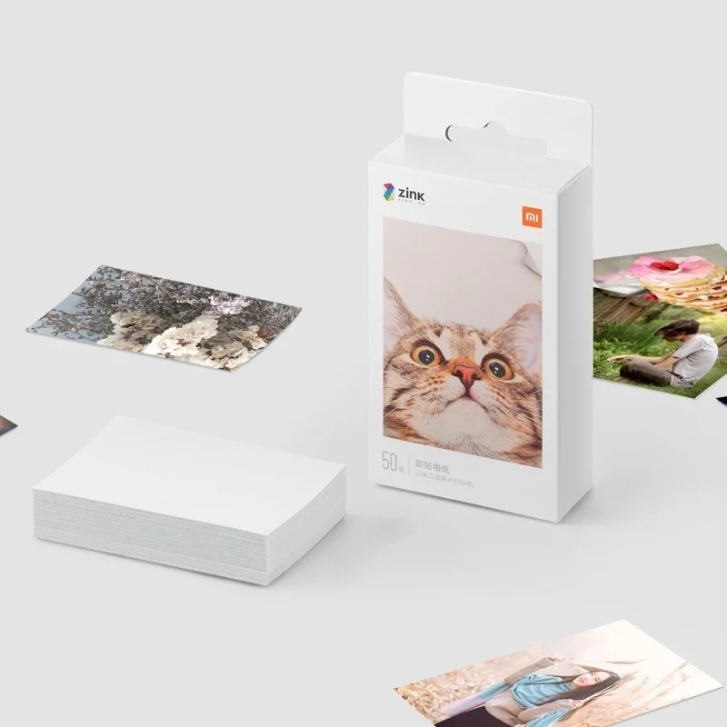 

Refil Papel Fotográfico Para Impressora Portátil Xiaomi 20un