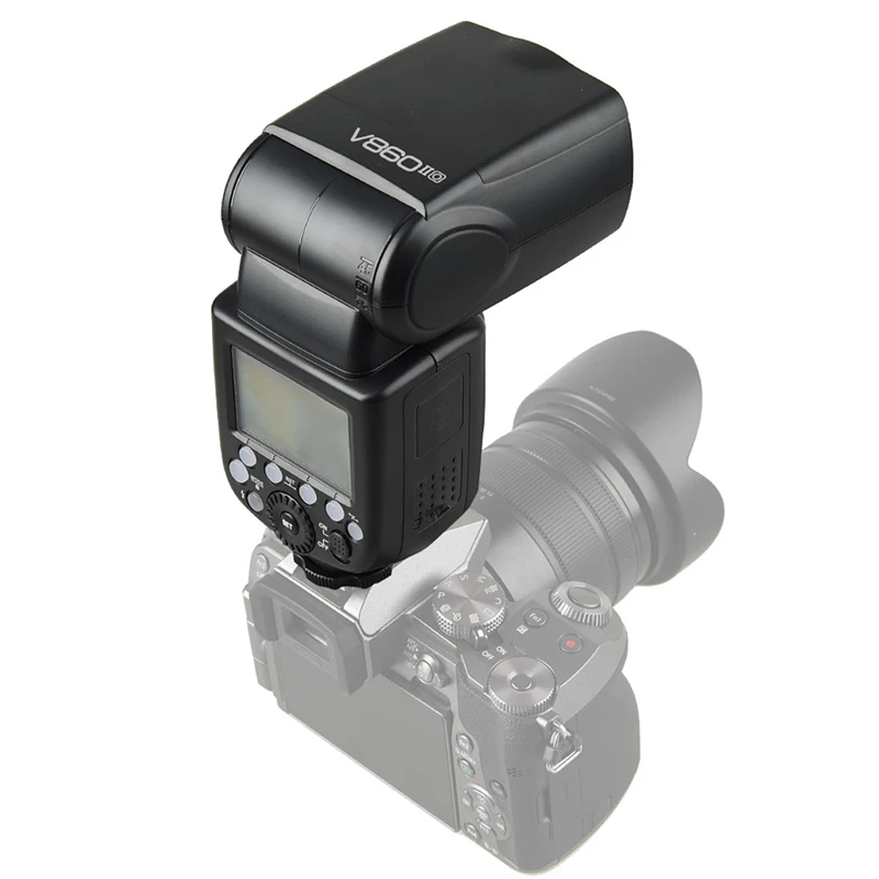 Godox V860II V860IIC V860IIN V860IIS V860IIF V860IIO TTL HSS Li-ion Battery Speedlite Flash for Canon Nikon Sony Fuji Olympus |