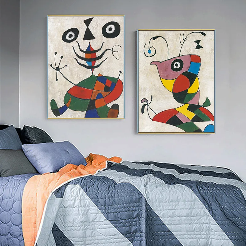 Абстрактный настенный художественный холст плакат с принтом скандинавский