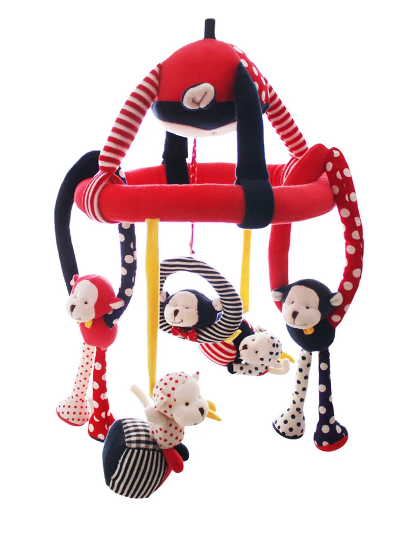 Плюшевые Детские музыкальные игрушки для малышей погремушки детей 0 12 месяцев