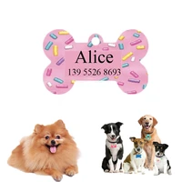 collar de acero inoxidable grabado gratis para mascotas accesorios de decoraci%c3%b3n etiqueta de identificaci%c3%b3n para perros