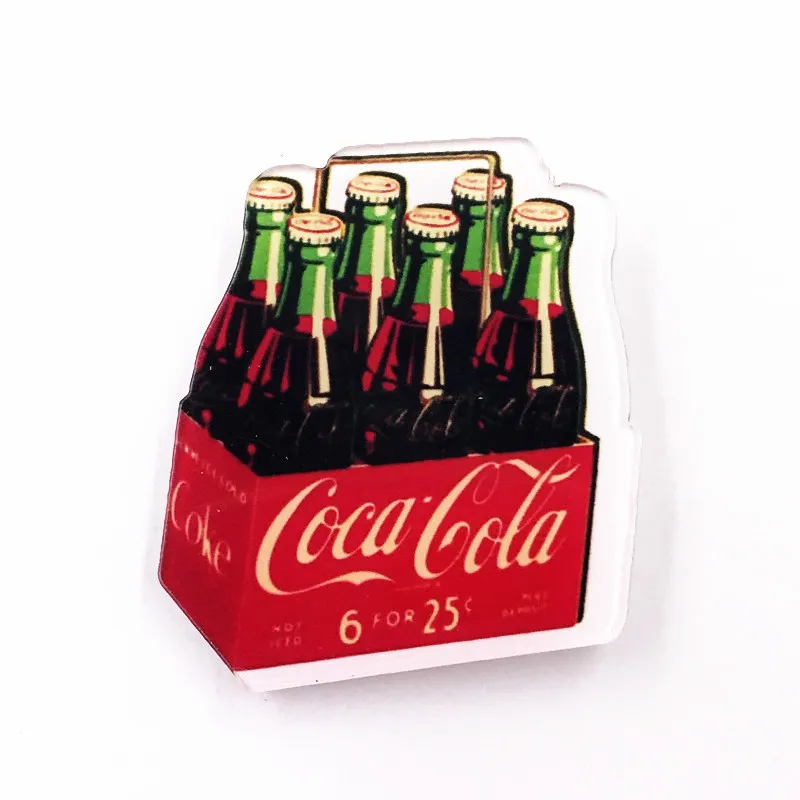 1 шт. кока колы Броши с изображением суши для женщин детские солнцезащитные очки