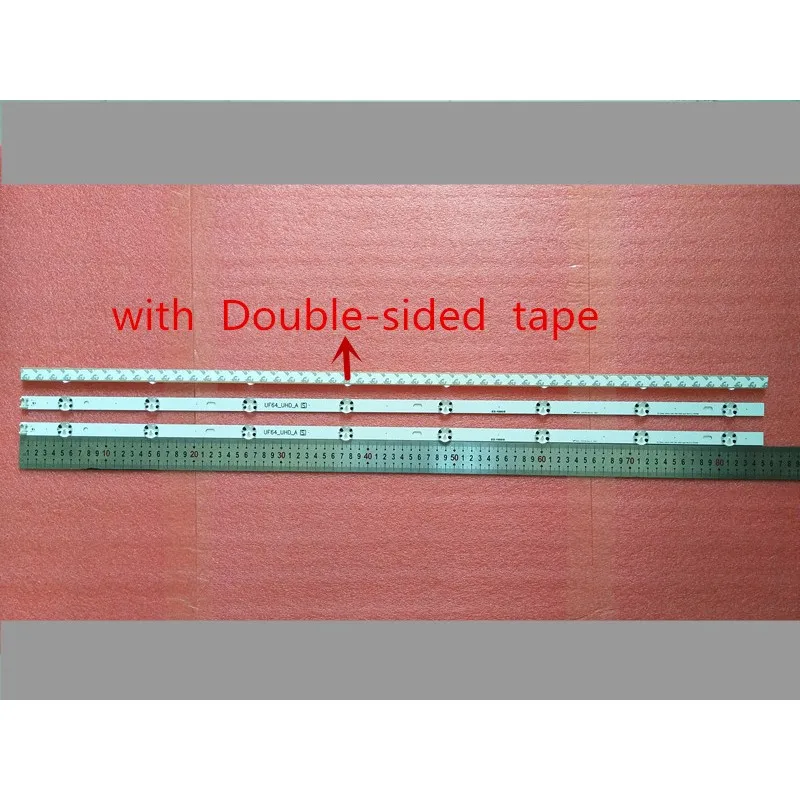 

New 15pcs 8LED 850mm LED backlight strip for LG 43UH6030 43UF640 HC430DGN-SLNX1 UF64_UHD_A 43LH60FHD EAV63192501