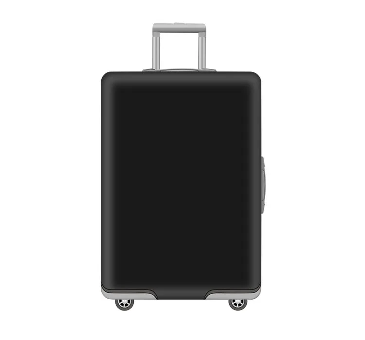 Black JATRAVEL с изображением из мультфильма Lucky Cat путешествия толстые эластичные Чемодан чемодан защитный чехол, относятся к 18-32 дюймов Чехол, аксессуары для путешествий - Цвет: Black