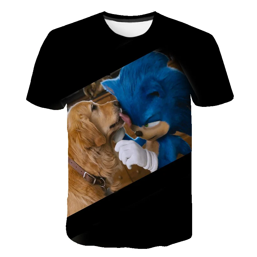 Мужская и женская футболка с забавным 3D принтом Модная удобная креативная