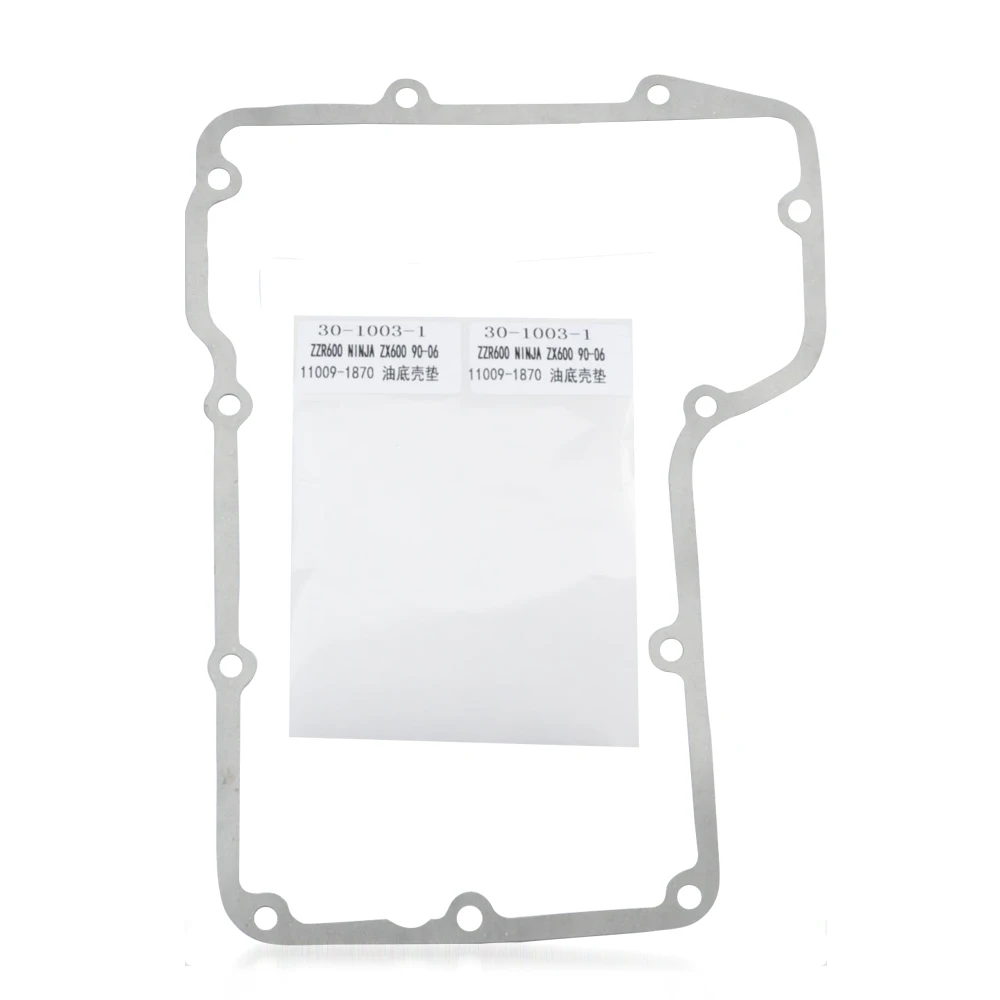 

Motorcycle Oil Sump Pan Crankcase Cover Gasket For Kawasaki ZZR600 1990-2006 ZX600 Ninja ZX-6 ZX6 1990-2002