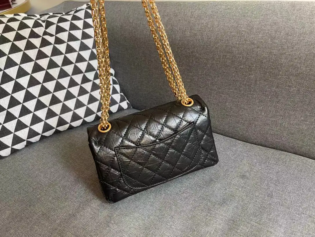 

Новинка 2021, металлический значок cf, украшение, Золотая цепочка, сумка, благородная и элегантная женская сумка через плечо, Высококачественн...