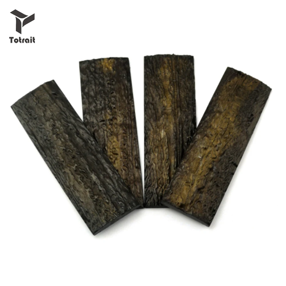 

1 Pair DIY Knife Handle Patch Material Large size POM Resin Imitated Deer Antler Shank scales slabs blanks grip Anti-slip
