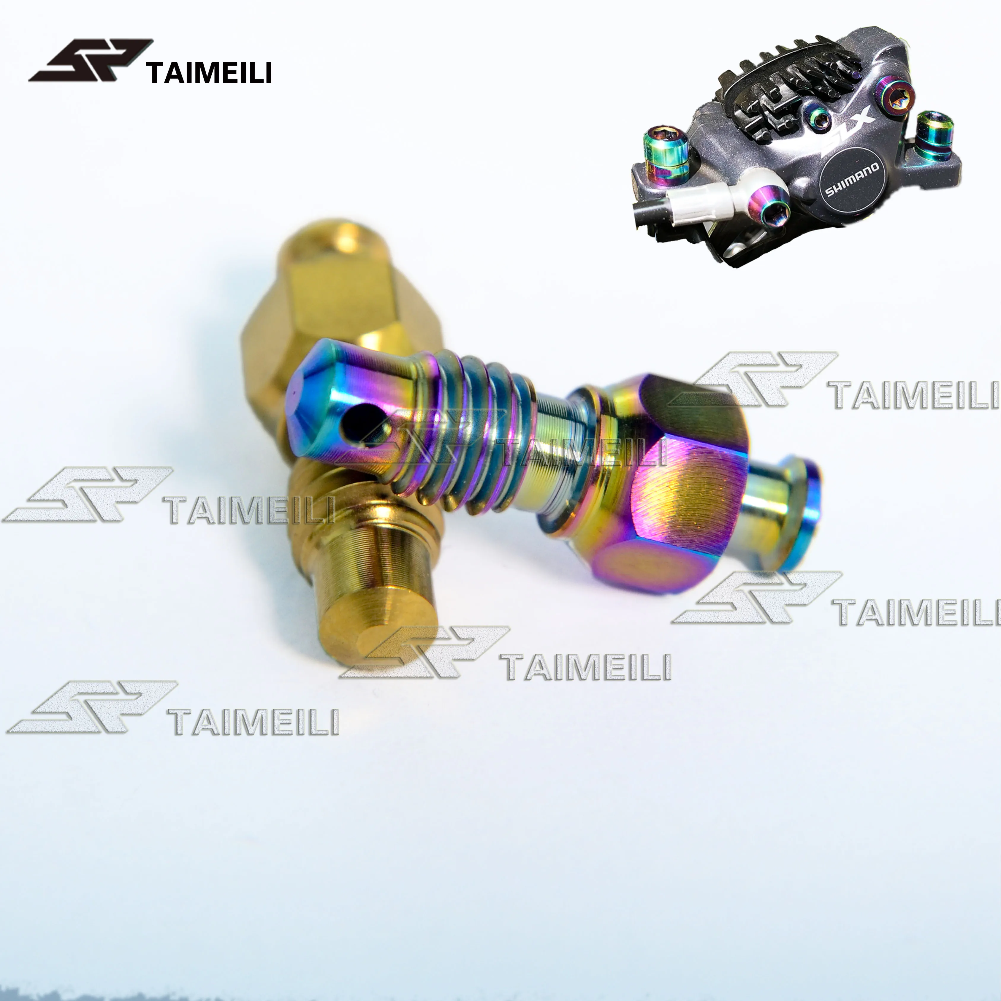 TAIMEILI болт из титанового сплава для масляного тормоза велосипеда XT/XTR сливной винт