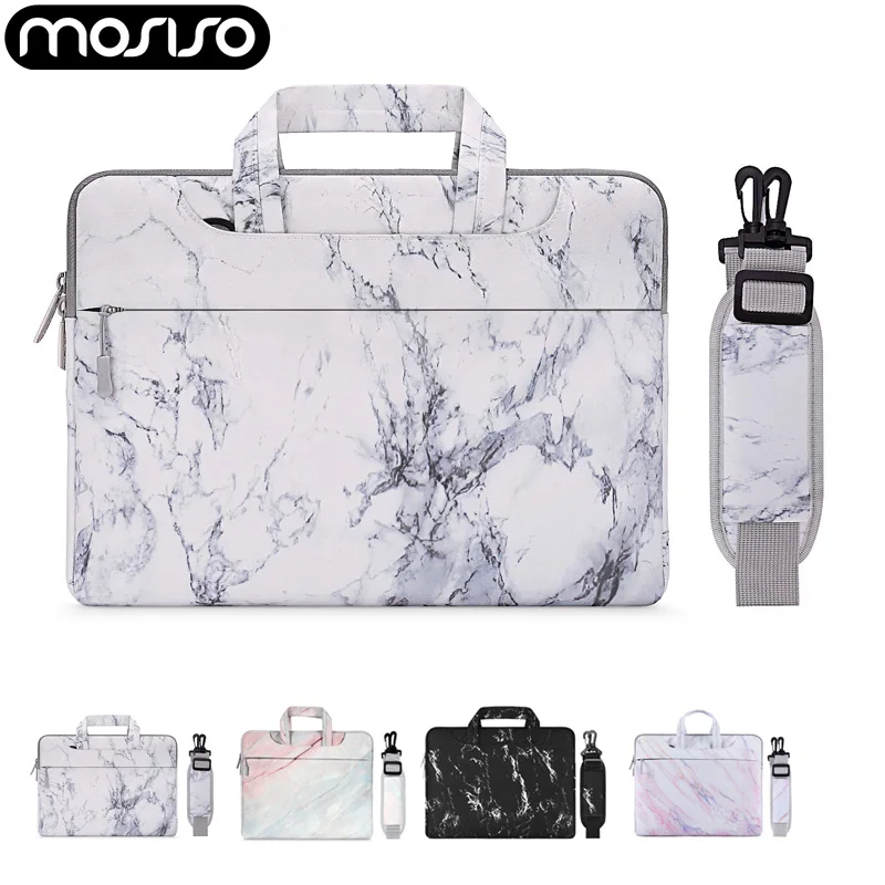 

MOSISO Notebook Sleeve Shoulder Bag for Macbook Pro Air/Huawei/Dell/Lenovo/HP Laptop Messenger Bags 11 13 14 15 inch Soft Sleeve