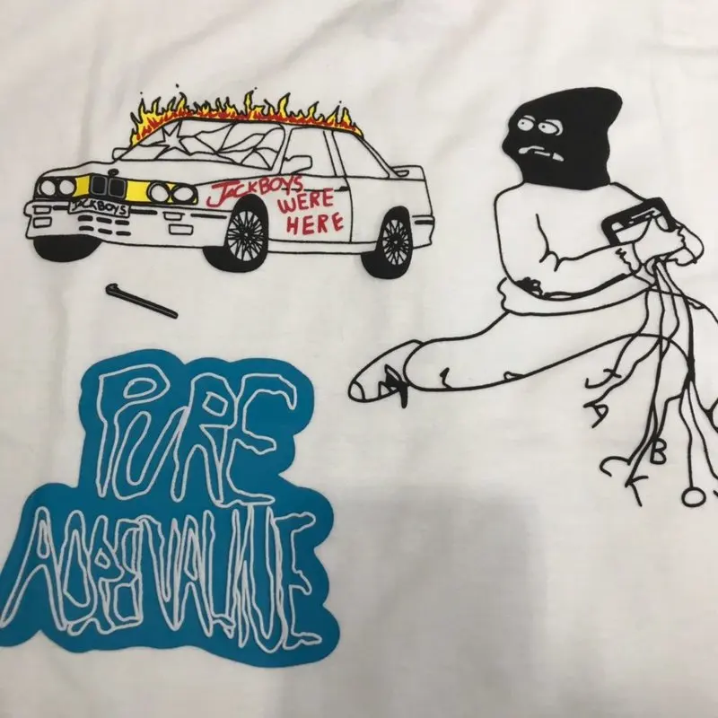 Футболка 20ss с тревисом Скоттом футболка маской Джека для мальчиков мужская и