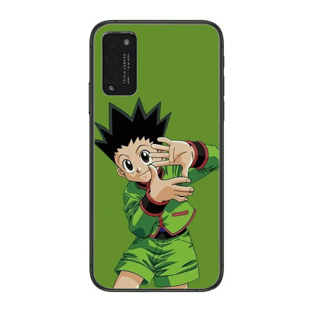 

Case Anime Hunter x Hunters Clear Phone Case For Huawei Honor 10 20 30 9 X Pro Lite V 5G RU Black Etui Coque Hoesjes Comic Fash