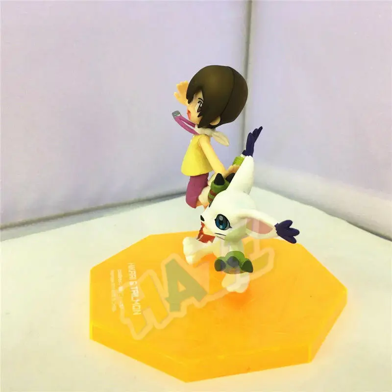 Digimon Gatomon Yagami Hikari Tailmon цифровые Приключения ПВХ Фигурки игрушки коллекция моделей