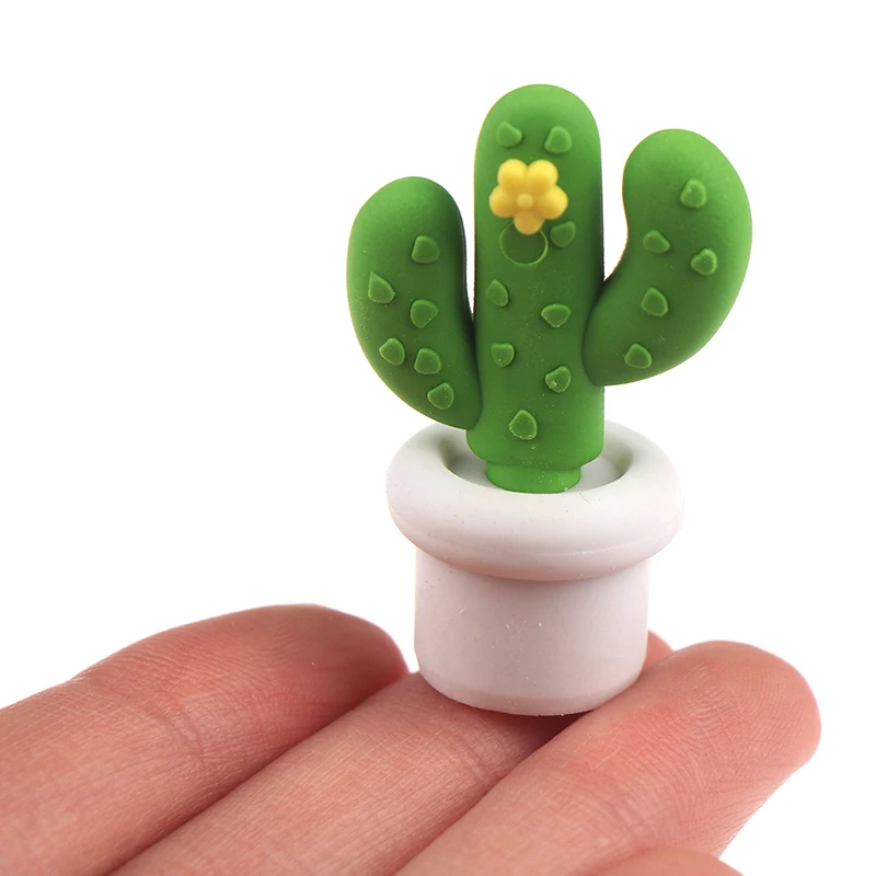 

5 Pcs/pack Cactus Series Eraser Set Rubber Eraser Student Prizes Gift Stationery