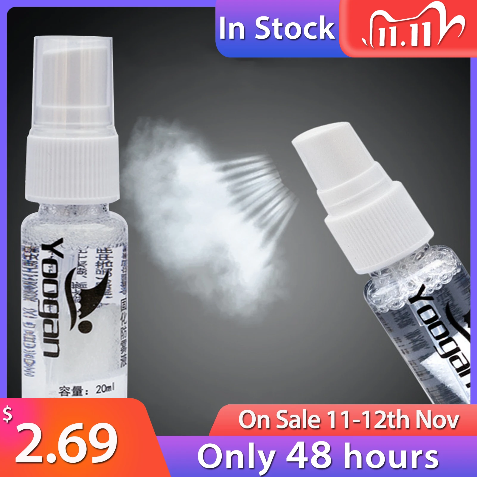 1 шт. подушка безопасности дайвинг очки противотуманные анти туман спрей для