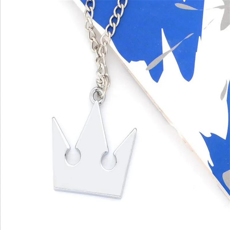 Королевские сердца Сора Корона Roxas Крест Ожерелье Keyblade металлическая цепь A1014