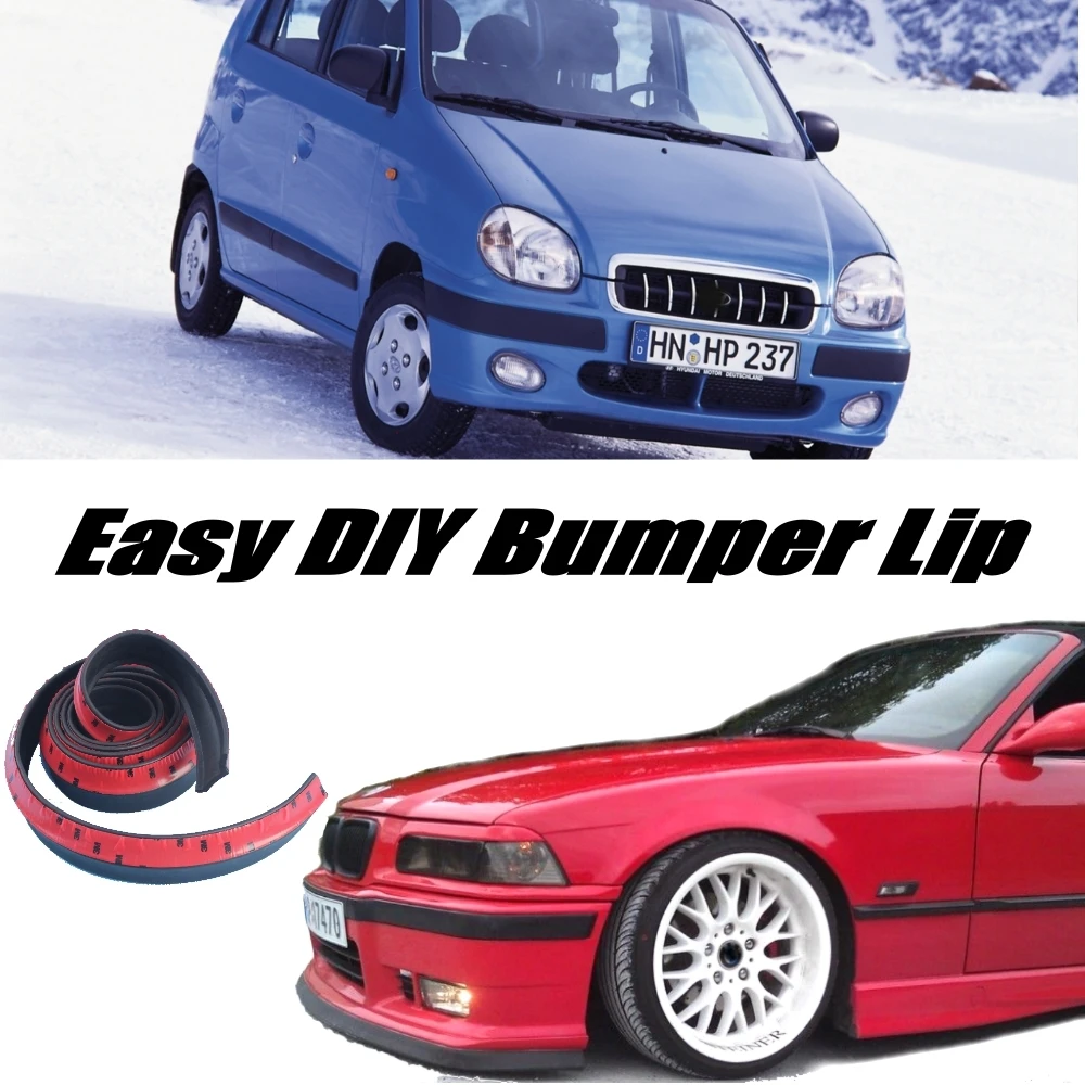 NOVOVISU For Hyundai Atos Eon Bumper Lip / Front Spoiler Deflector Car Tuning View Body Kit Strip Skirt | Автомобили и мотоциклы