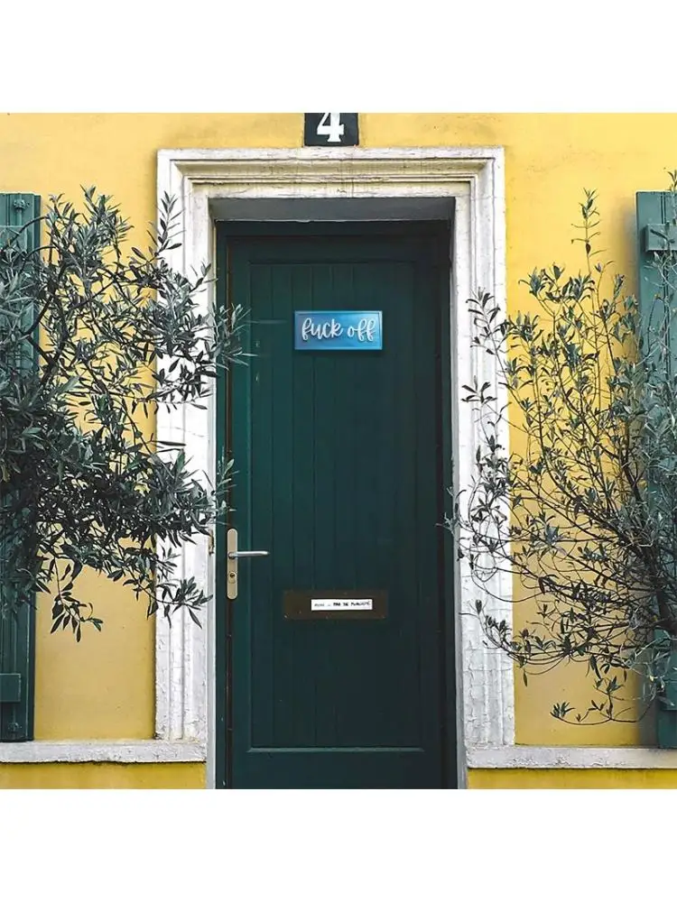 

Epoxy Resin Mold Doorplate Door Signs Casting Silicone Mould DIY Crafts Hanging Tags Decorations Making Tools