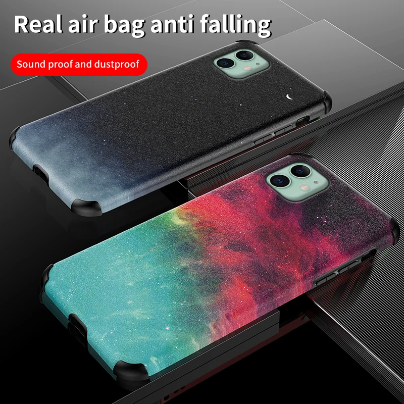 Чехол для iphone 11 Pro X S Max XR 8 7 6S SE plus ультратонкий защитный чехол с 3d подушкой