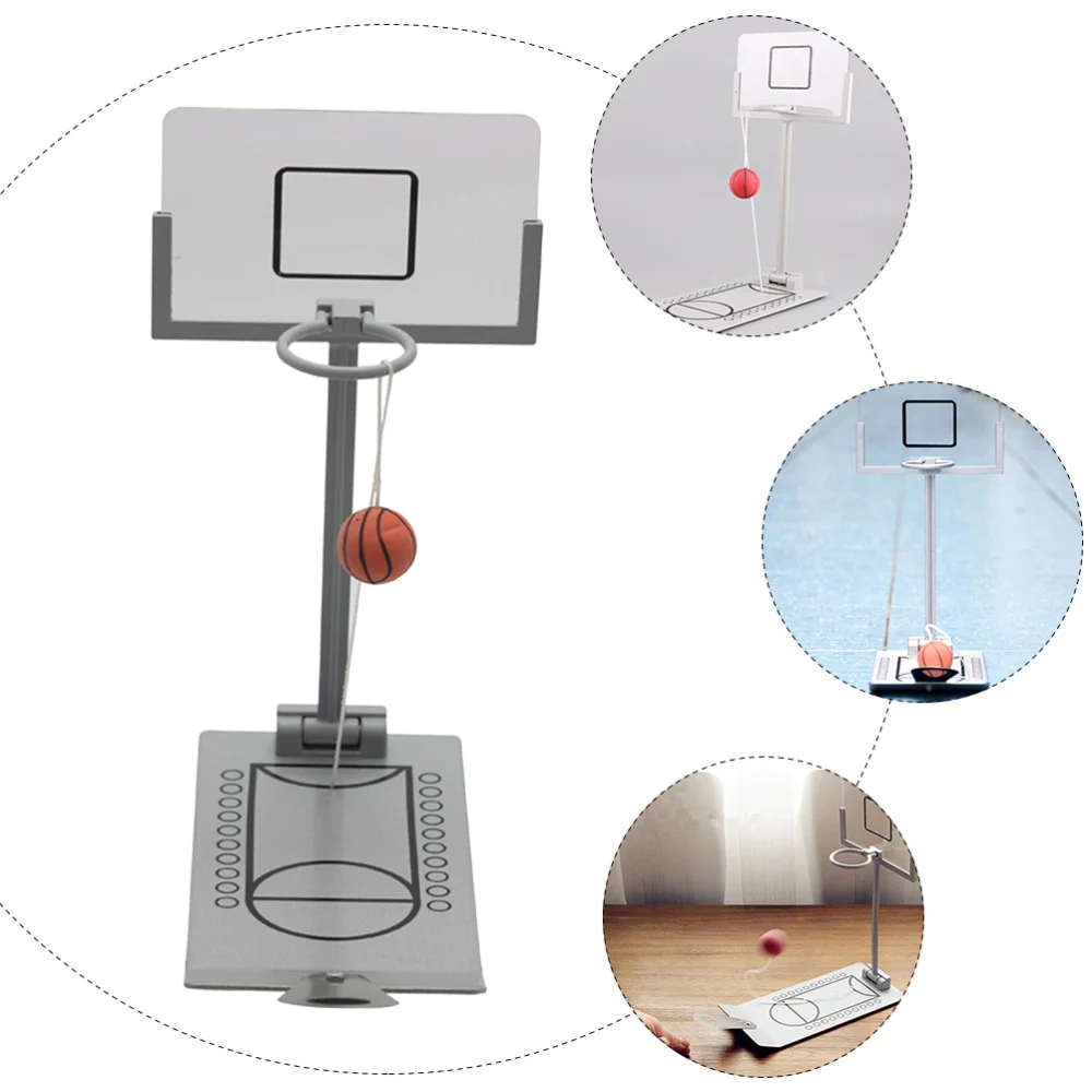 

1pc Basketball Decompression Desktop Basketball Shooting Basketball