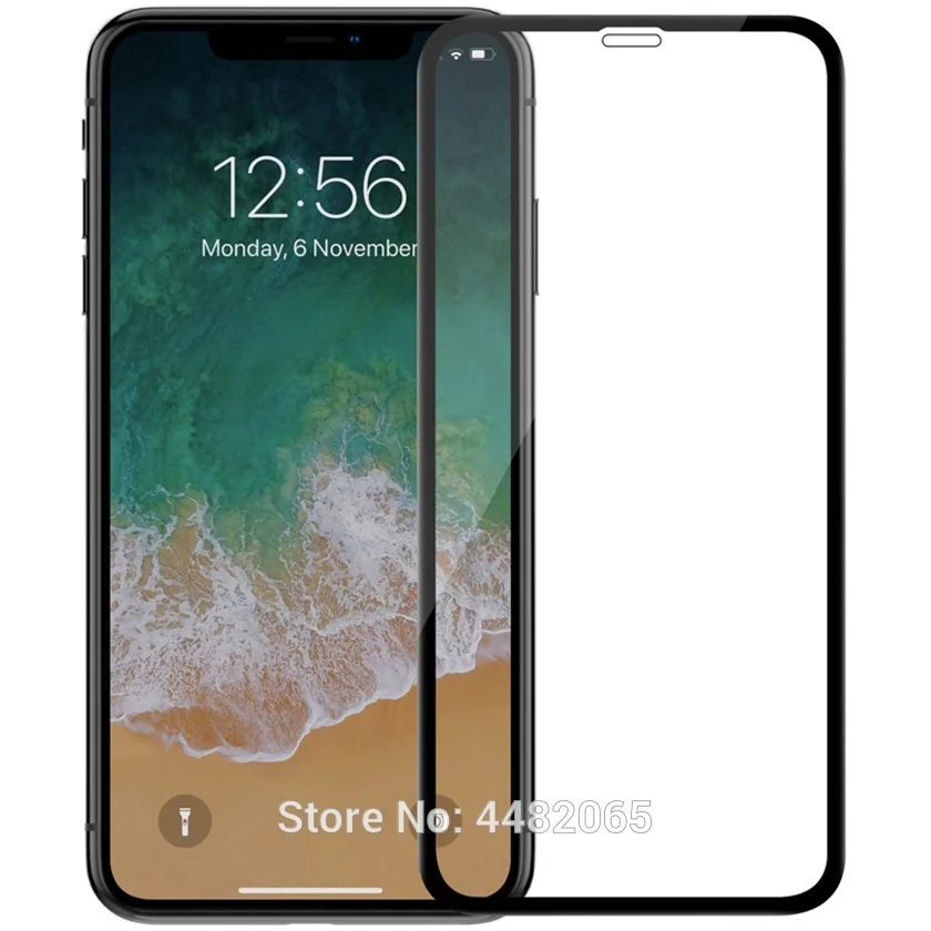 

3d full glue tempered glass for iphone xs full cover 9h protective film screen protector for iphone xr/ xs max verre trempe hd