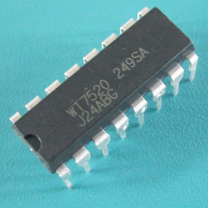 10 шт./лот WT7520 7520 DIP 16 в наличии|Интегральные схемы| |