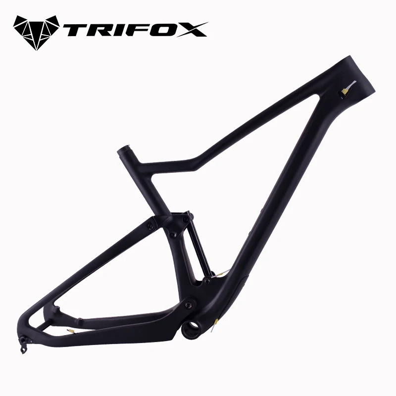 TRIFOX полная подвеска рама для горного велосипеда 29er 27,5 er MTB карбоновая рама suspenion карбоновая рама T800 Boost 148*12 велосипедная Рама