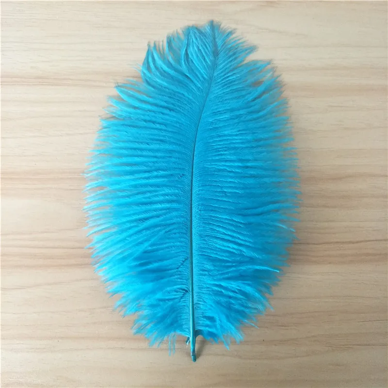 25-30 см натуральное страусиное перо украшение Рождественский подарок свадебный