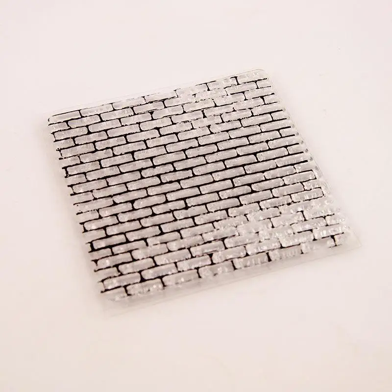 Старые камни кирпичная стена прозрачные штампы для скрапбукинга DIY силиконовые