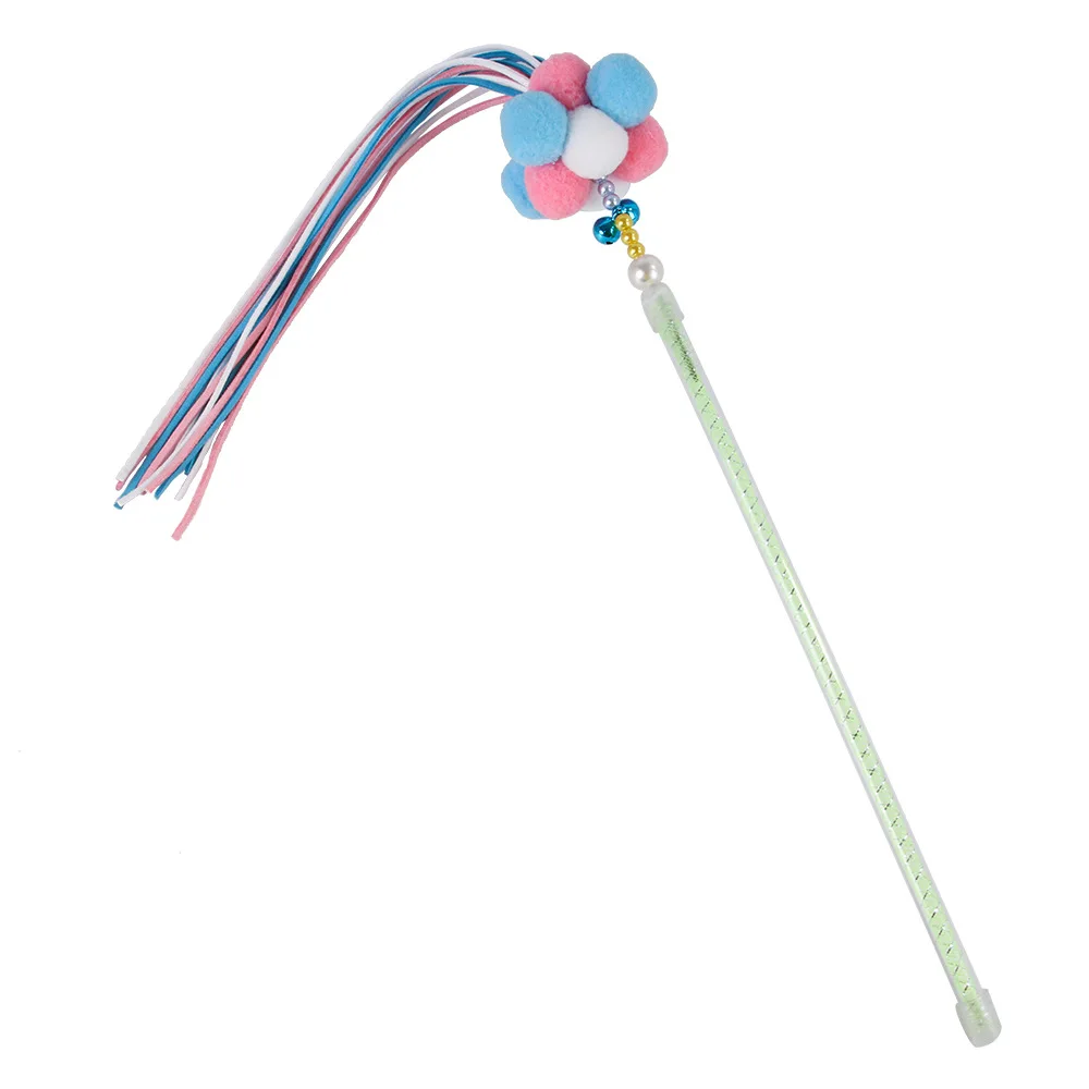 Шарик для волос забавная палочка кошек Интерактивная активная игрушка котят с