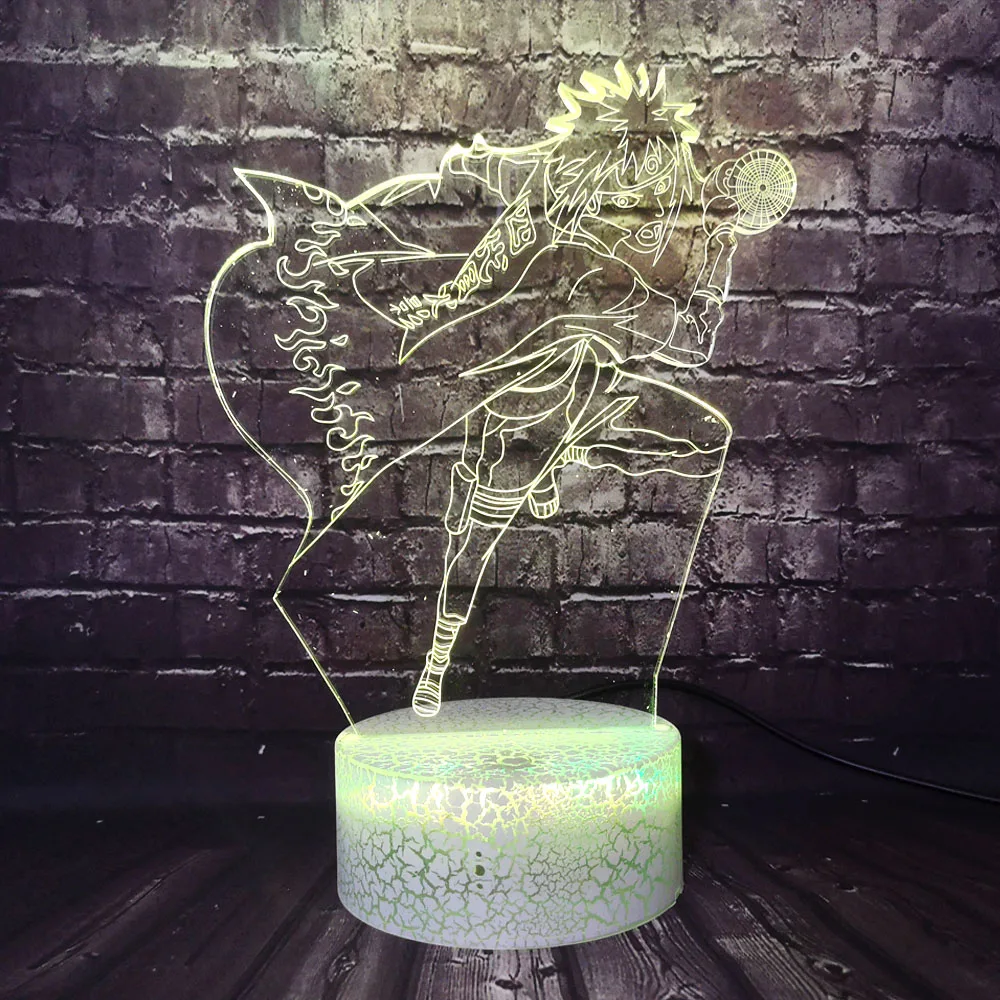 Рождественская забавная игрушка Японский комикс Наруто фигурка Namikaze Minato 3D