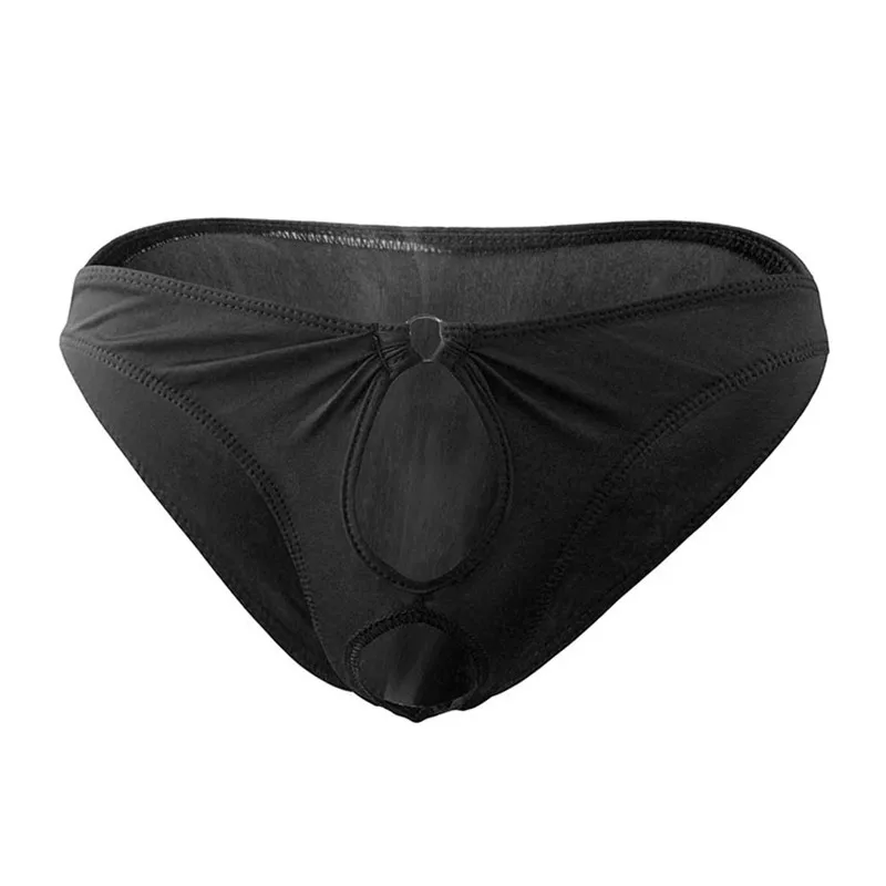 Сексуальное нижнее белье с двумя отверстиями для геев эротические мужские трусы