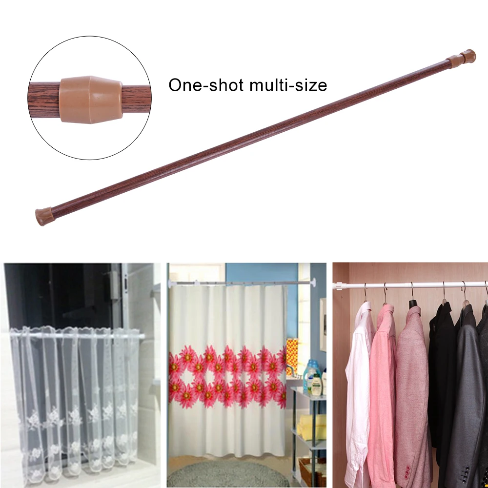 Телескопическая штанга для штор из высокоуглеродистой стали стойка дома спальни