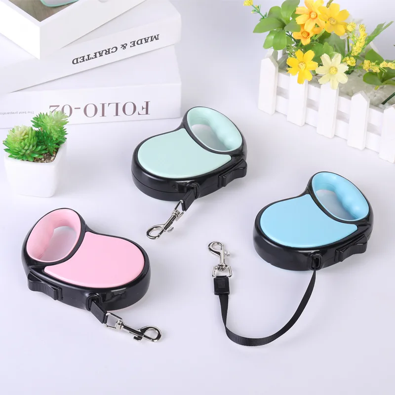 

Portable Automatic Retractable Pet Leash 3M|5M Walking Dog Traction Rope Roulette For Teddy Puppy Small Medium Cats And Dogs