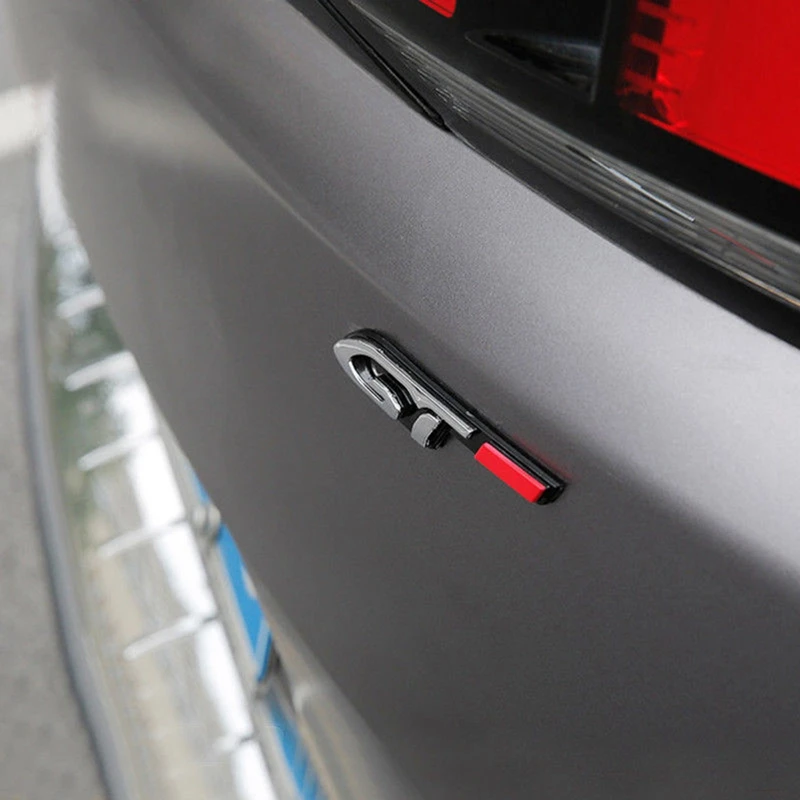 

Cool 3D Car Style Sticker Gt Design For Peugeot Fashion Car Door Sticker