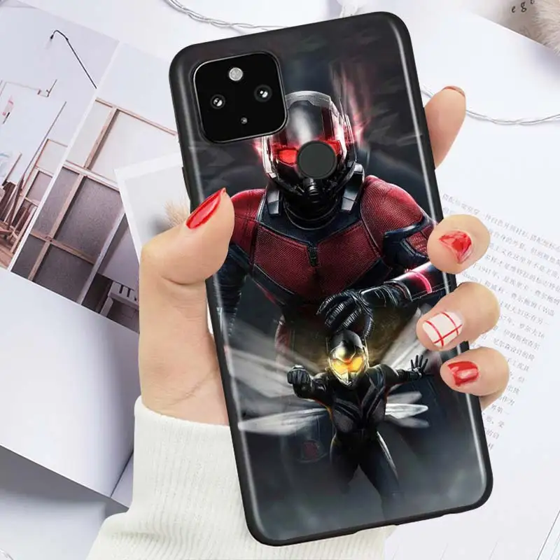 

Ant-Man and the Wasp Marvel Shockproof Cover for Google Pixel 5 4 4A XL 5G Black Phone Case Shell Soft Fundas Coque Capa