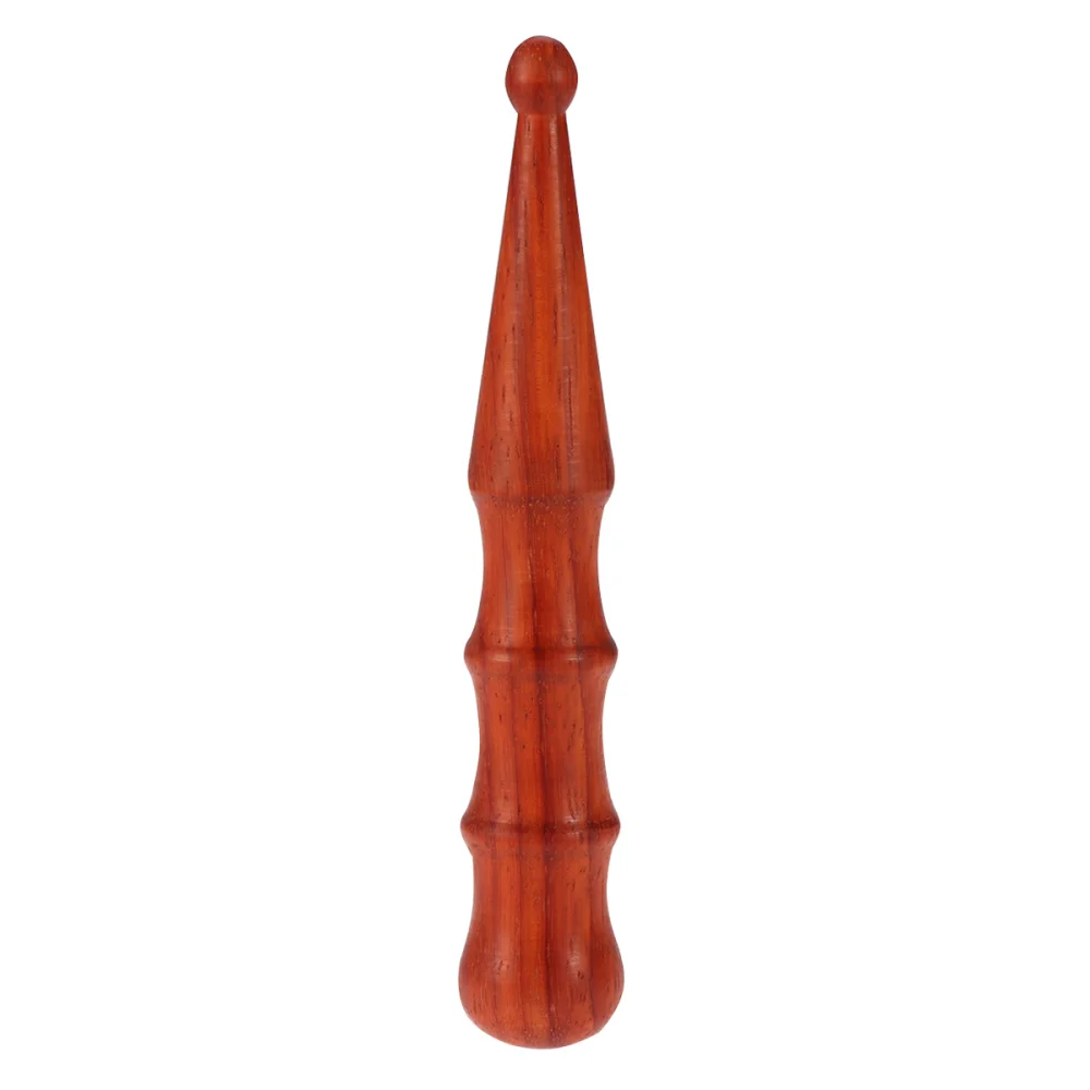 

1pcs Thin Leg Rods Yoga Sticks Tapping Great Fitness Yoga Rod Roller Annatto Stick Leg Wooden Massager Hot Sales (Wood Color)