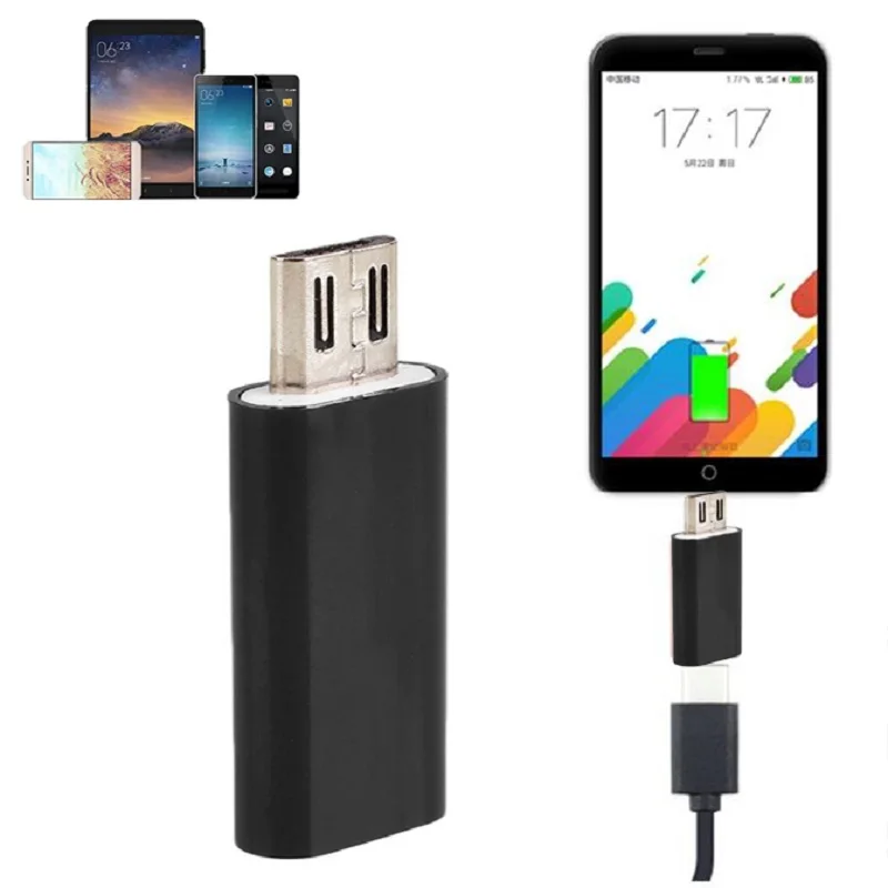 USB 3.1 Type C Female to Micro Male Data Adapter Converter Connector USB-C Usb Cell Phone Accessories | Мобильные телефоны и